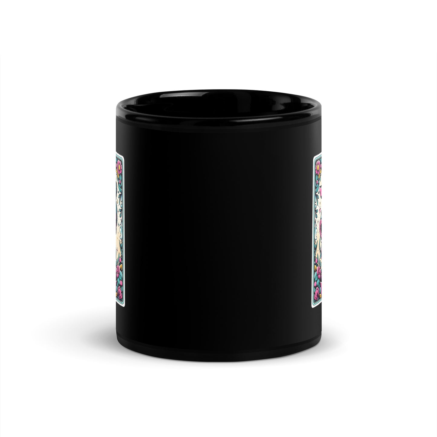 La Chingona - Black Glossy Mug