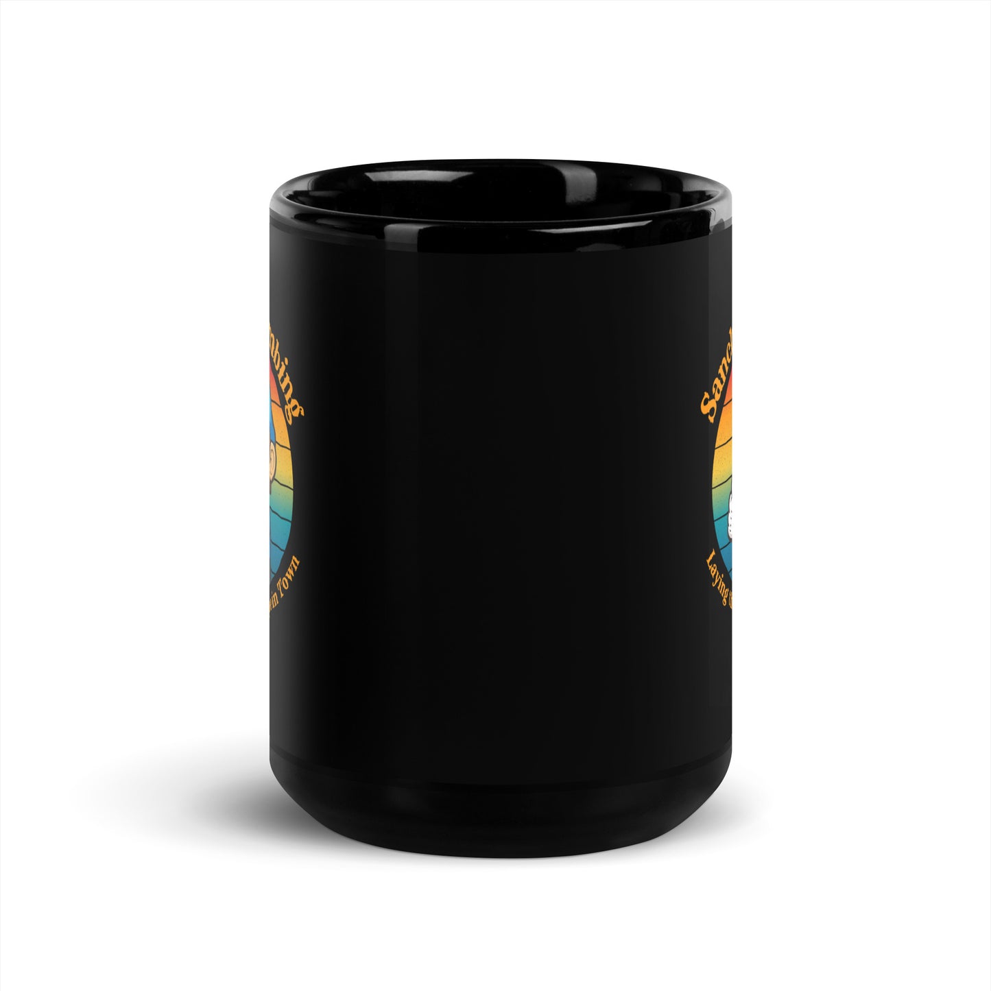 Sancho Plumbing Parody - Black Glossy Mug