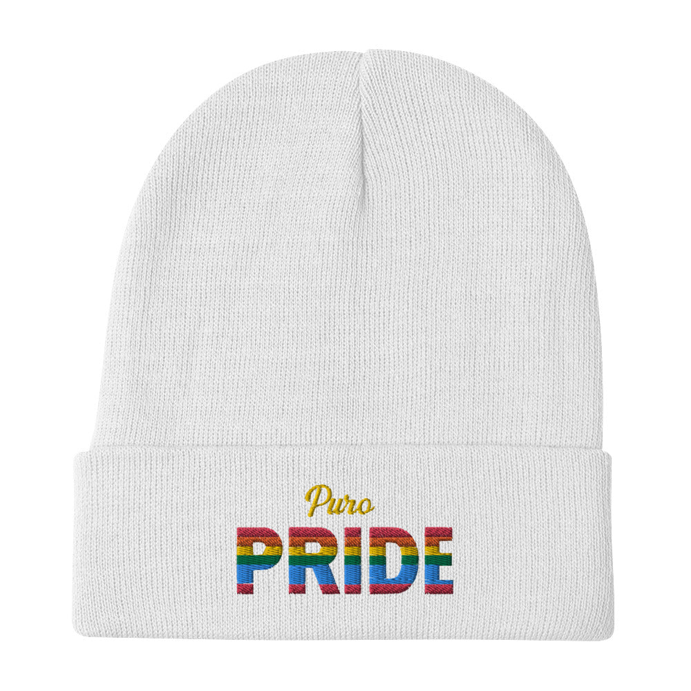 Puro Pride - Embroidered Beanie