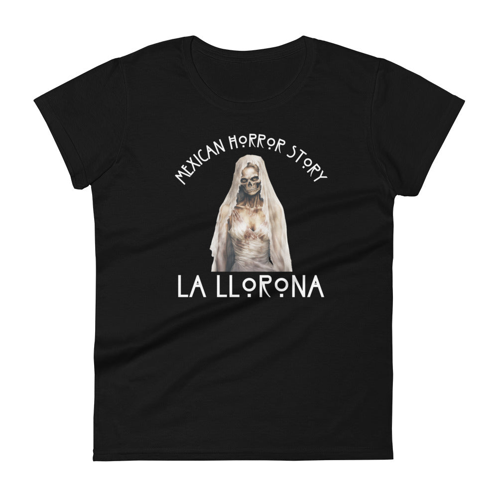 Mexican Horror Story La Llorona - Women's short sleeve t-shirt