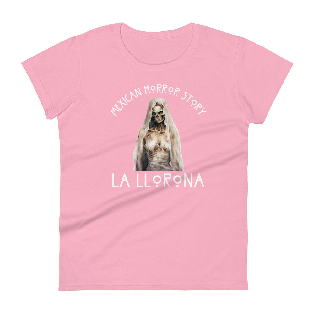 Mexican Horror Story La Llorona - Women's short sleeve t-shirt