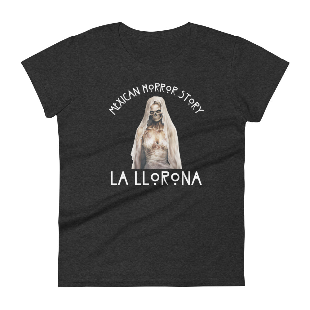 Mexican Horror Story La Llorona - Women's short sleeve t-shirt
