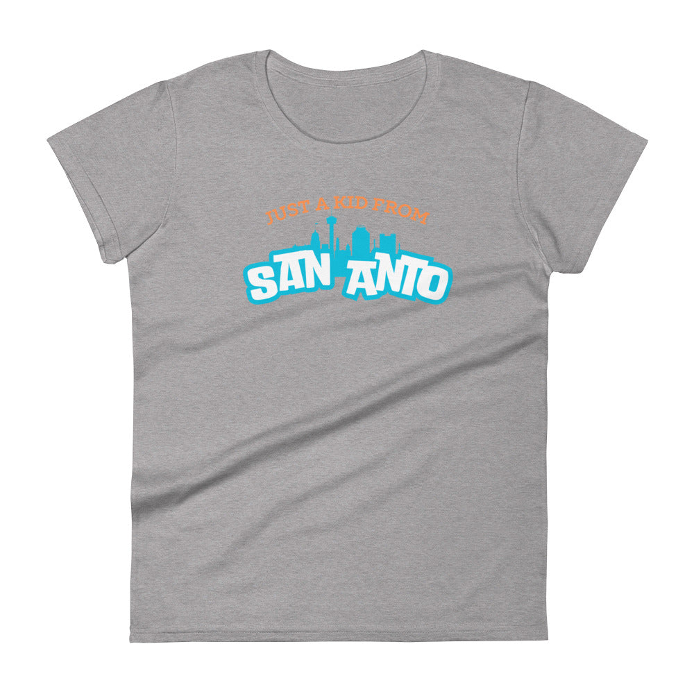 Just a Kid From San Anto - Women's short sleeve t-shirt