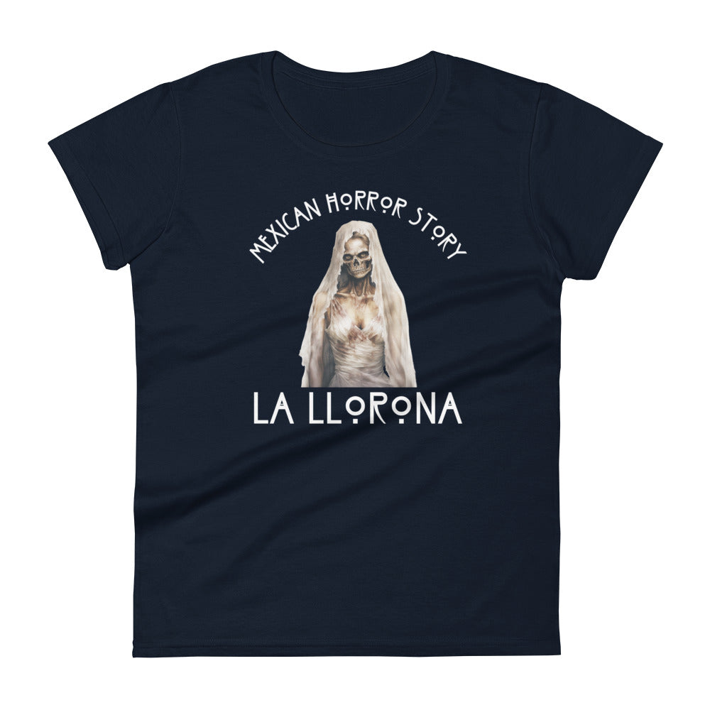 Mexican Horror Story La Llorona - Women's short sleeve t-shirt