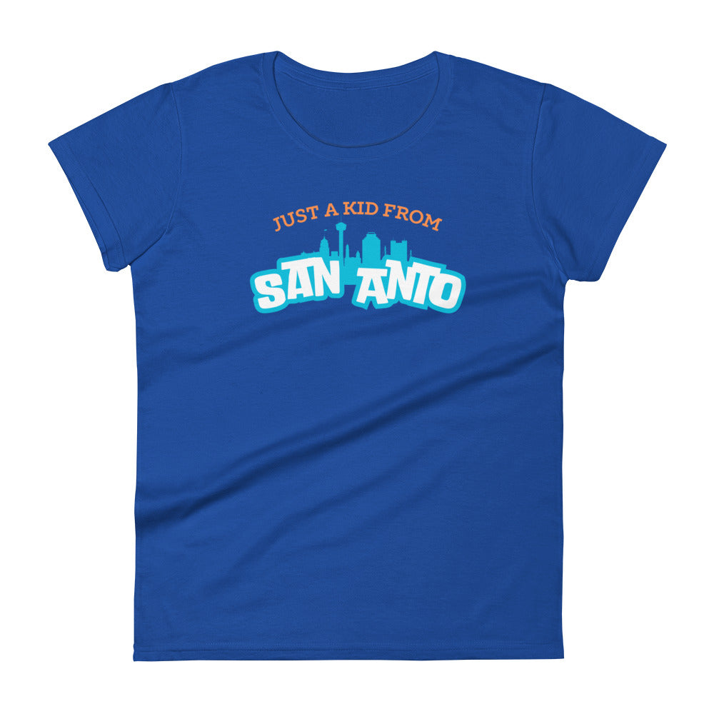 Just a Kid From San Anto - Women's short sleeve t-shirt