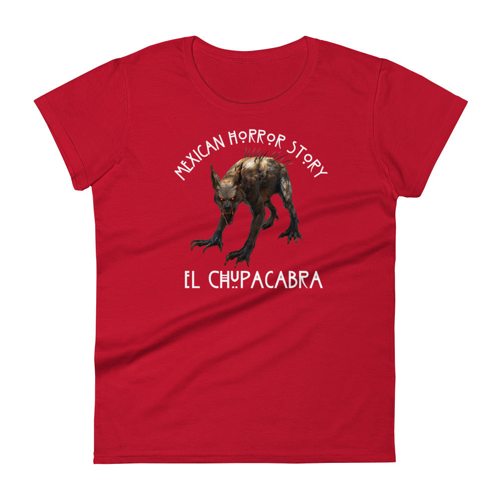 Mexican Horror Story El Chupacabra - Women's short sleeve t-shirt