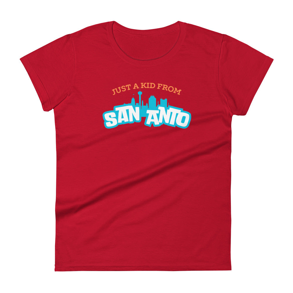 Just a Kid From San Anto - Women's short sleeve t-shirt