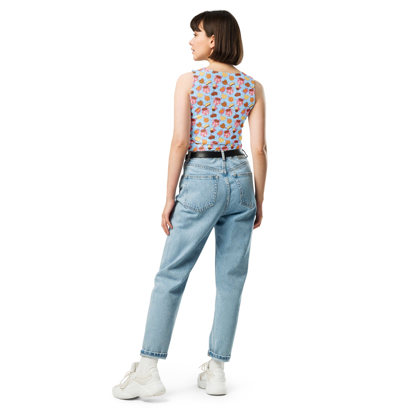 Pandulce Pattern - Crop Top