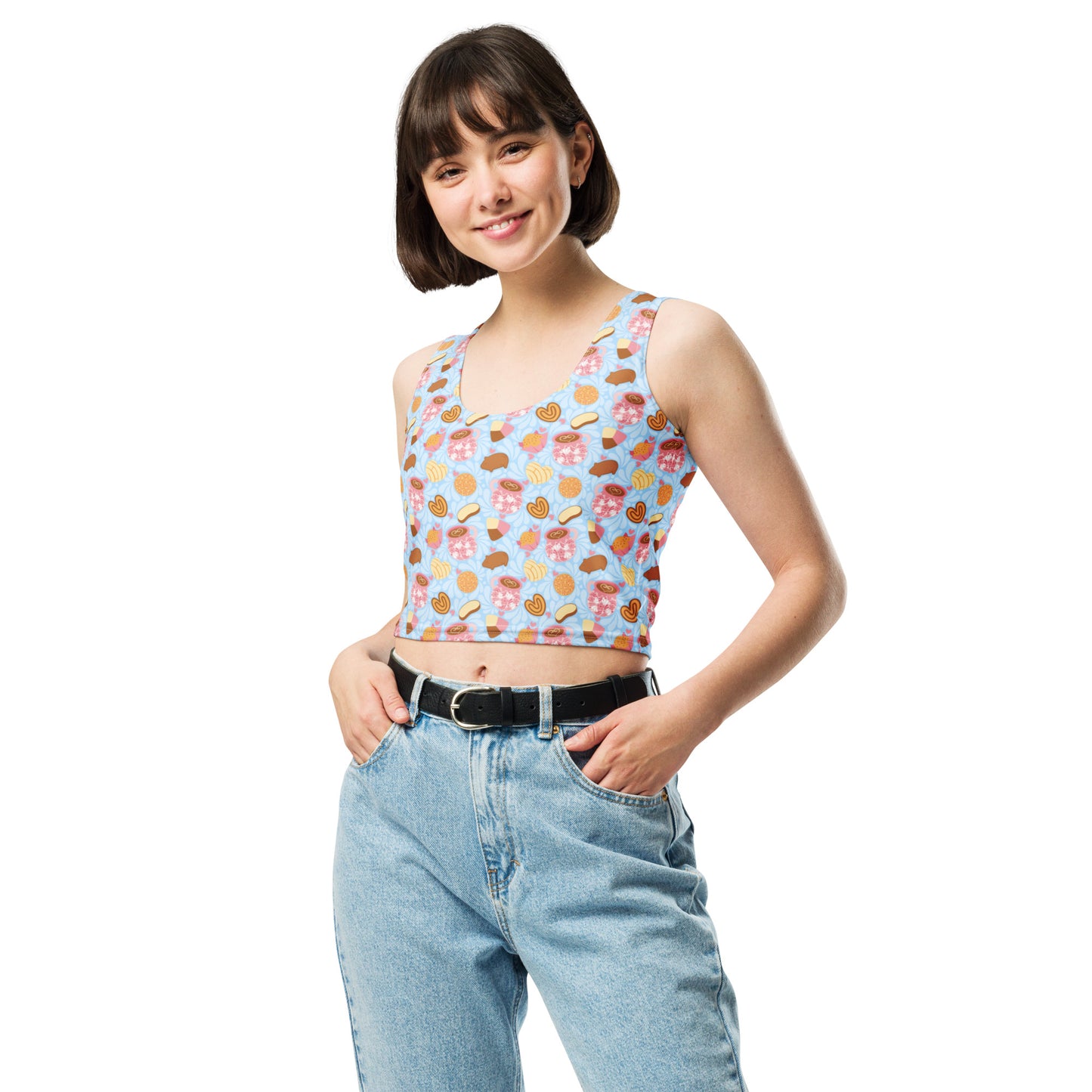 Pandulce Pattern - Crop Top