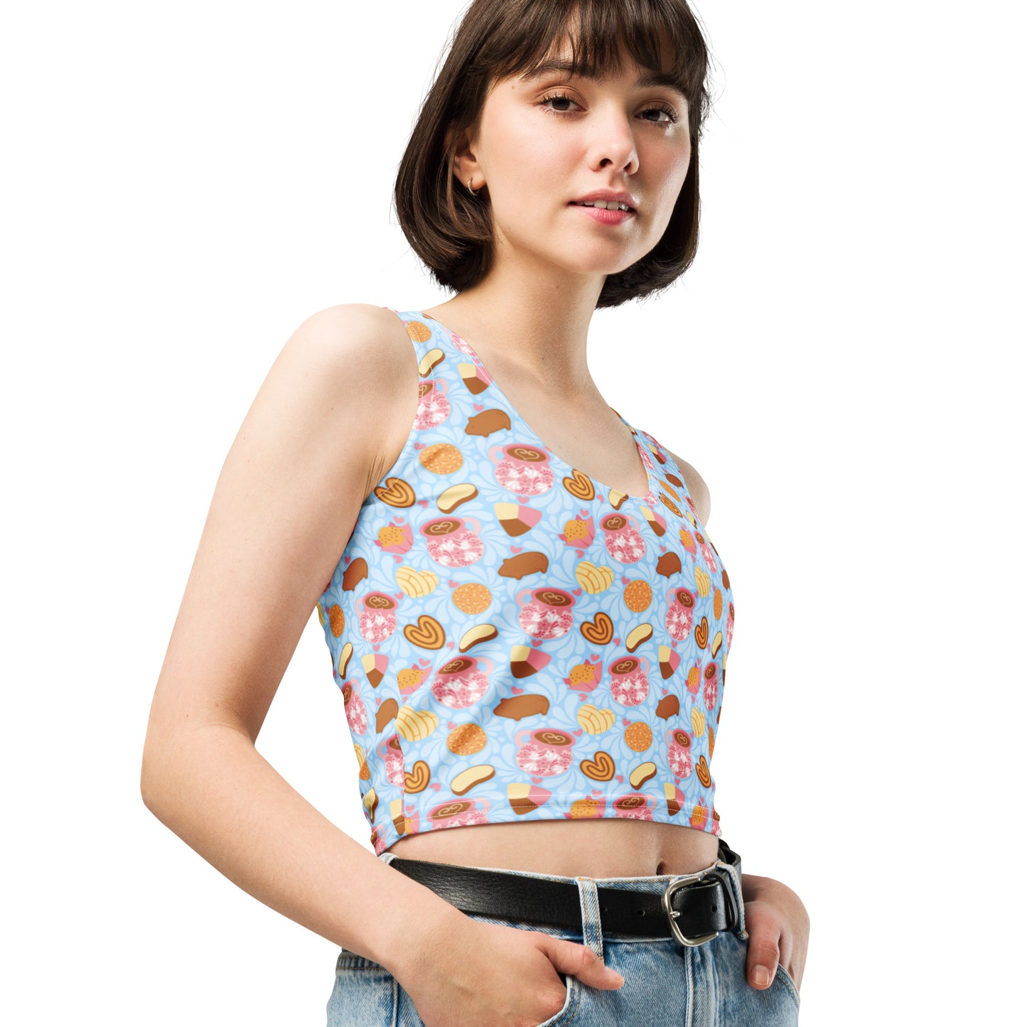 Pandulce Pattern - Crop Top