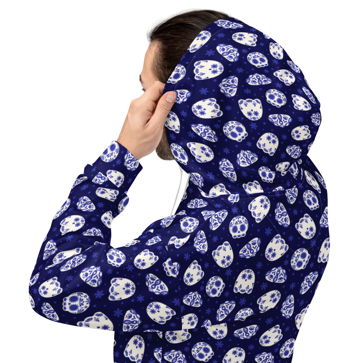 Blue Dia De Los Muertos - Unisex Hoodie