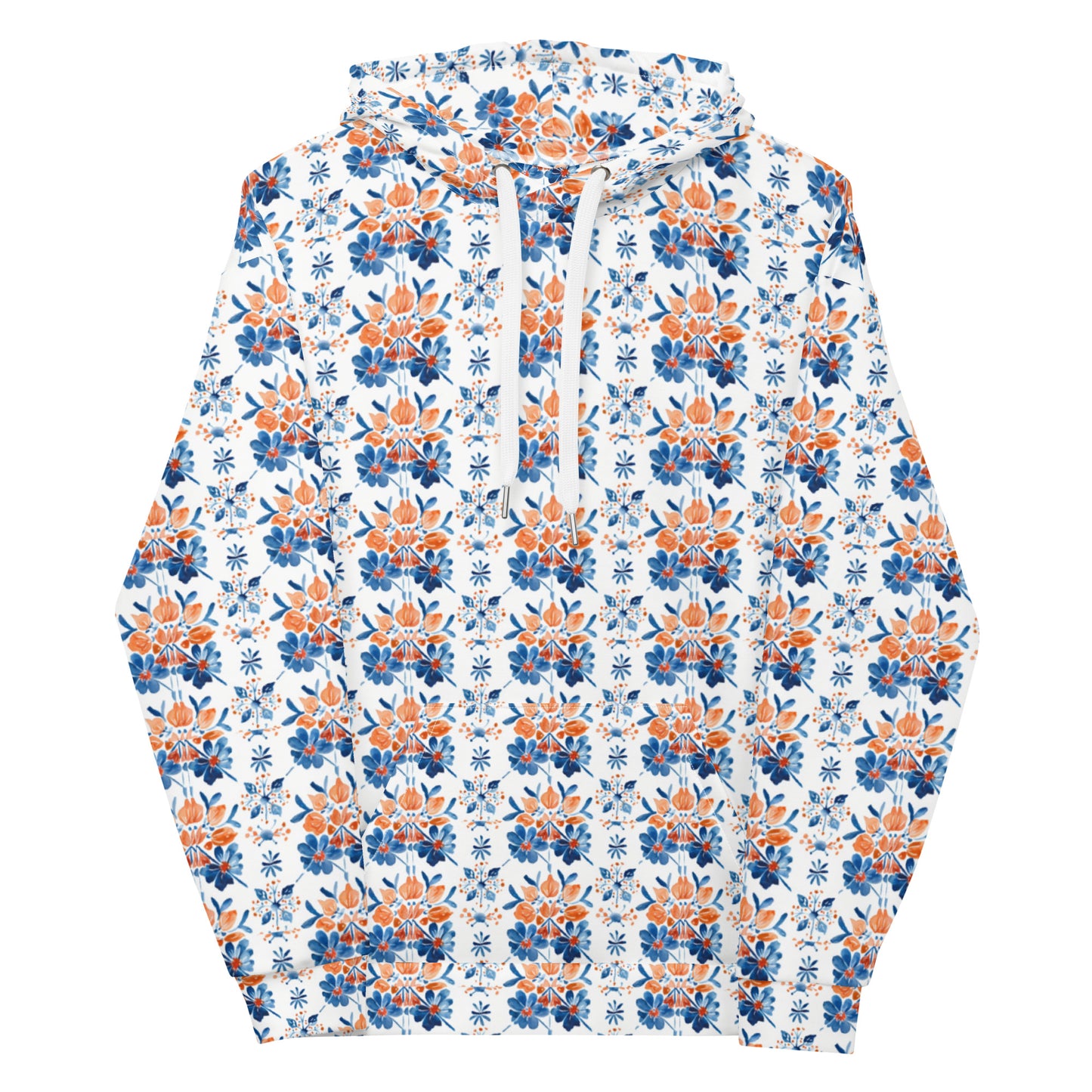 Spanish Floral Pattern - Unisex Hoodie