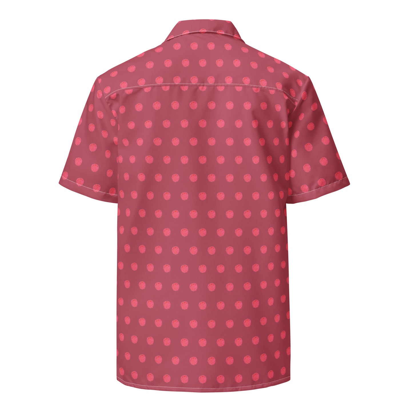 Pink Concha Shirt - Unisex button shirt