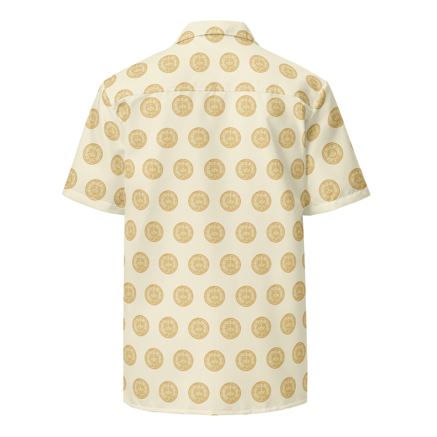 Aztec Calendar - Unisex button shirt