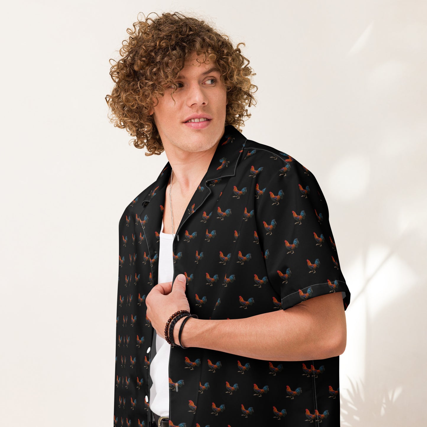 El Gallo Negro - Unisex button shirt