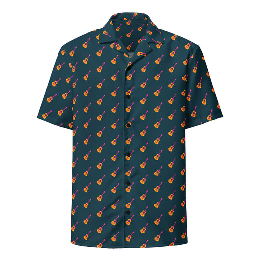 Guitar - Unisex button shirt