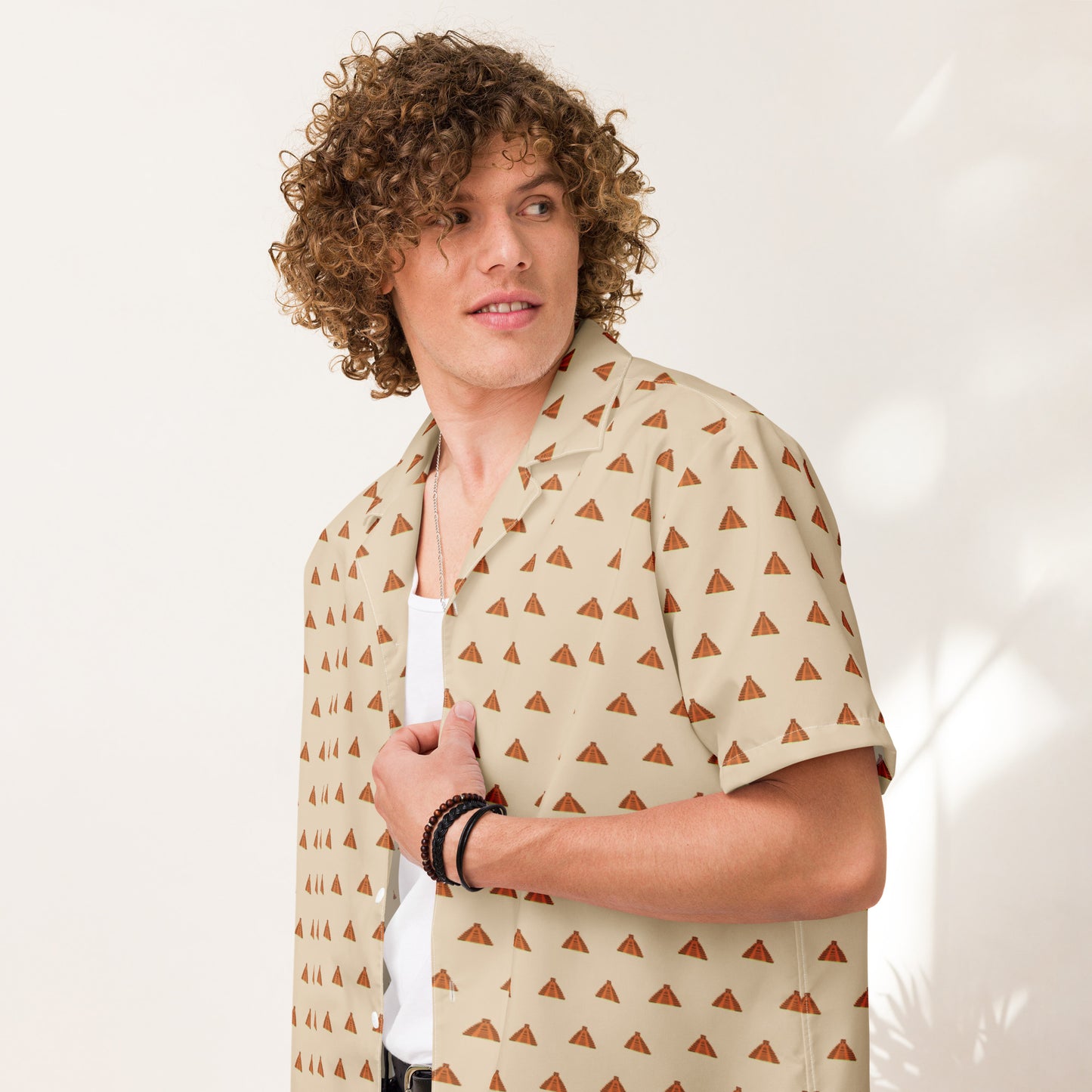 Pyramid - Unisex button shirt