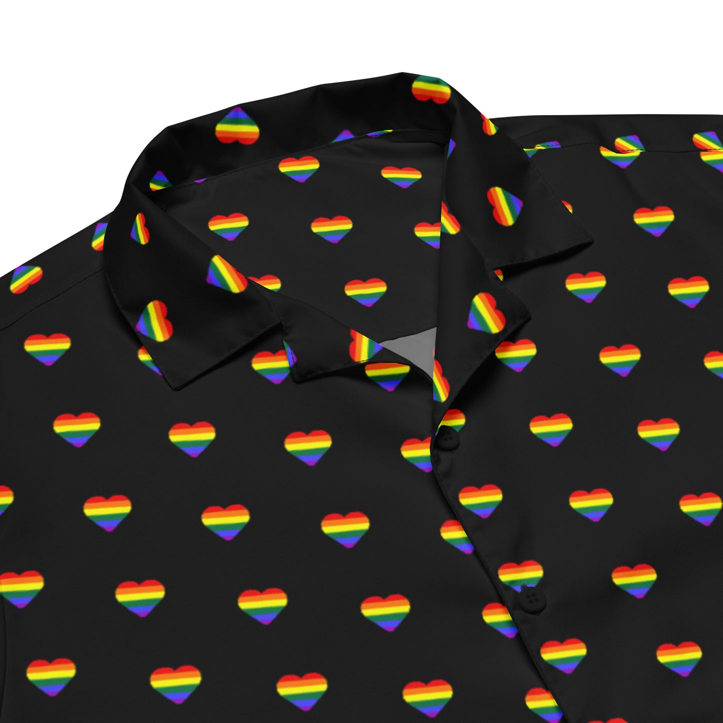 Pride Heart  - Unisex button shirt