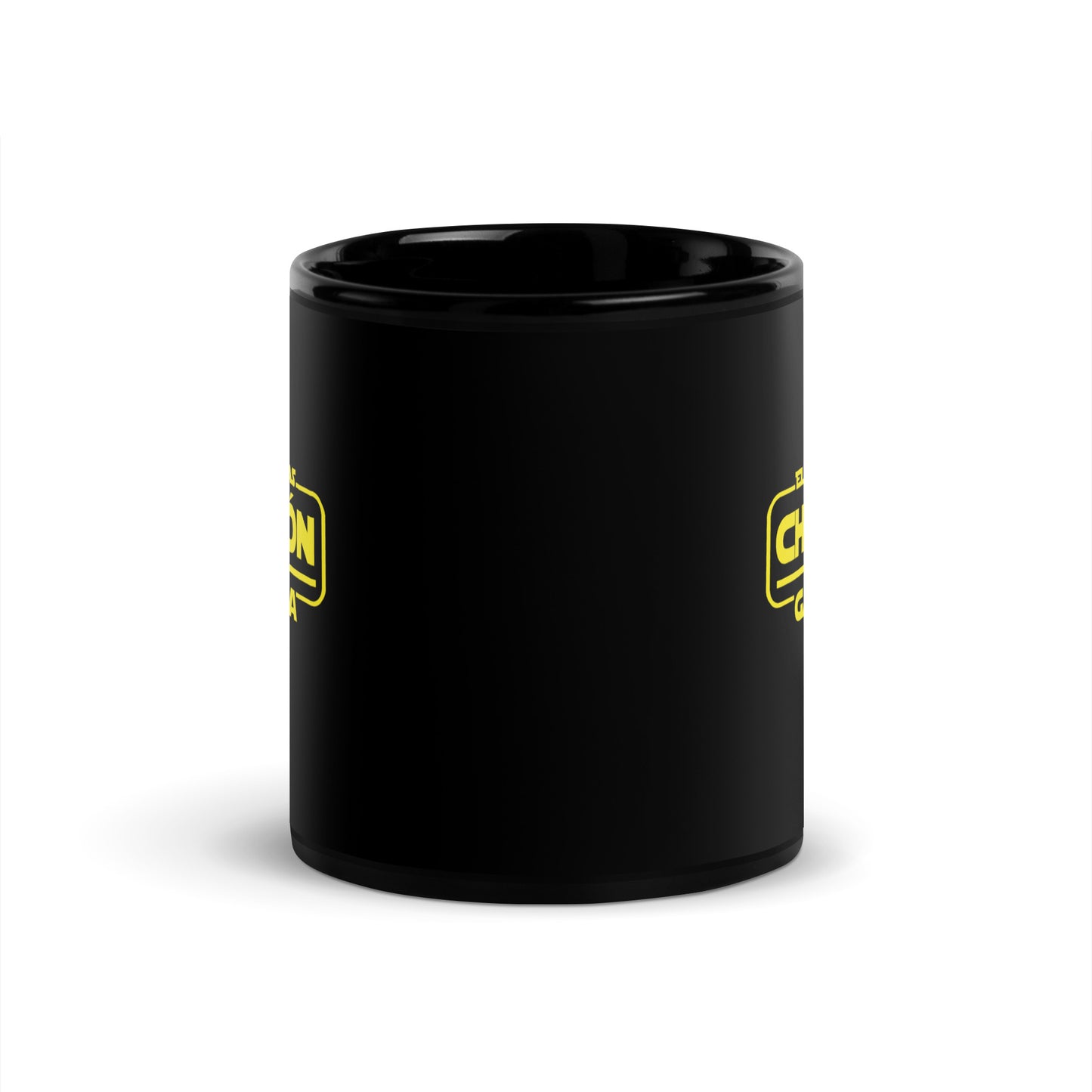 El Jefe Mas Chingon - Black Glossy Mug