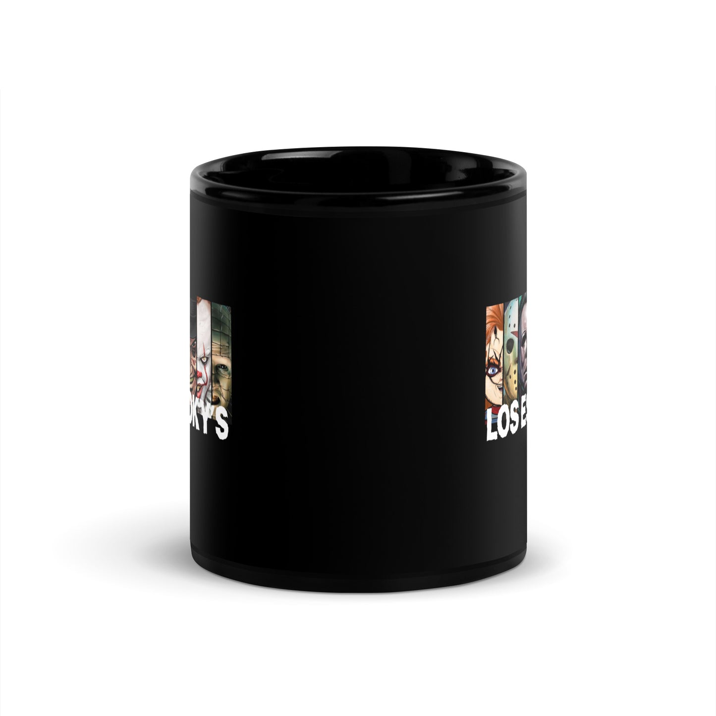 Los Espooky's - Black Glossy Mug