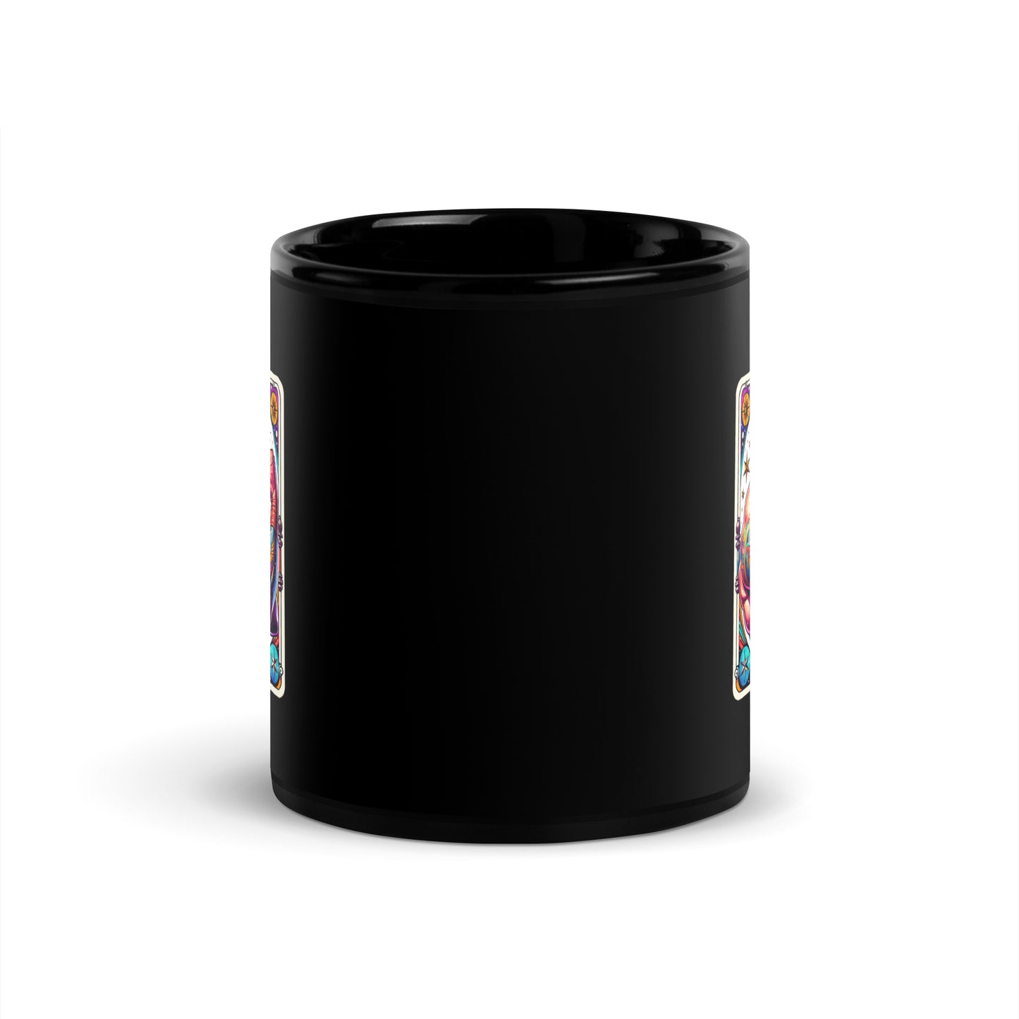 El Luchador - Black Glossy Mug