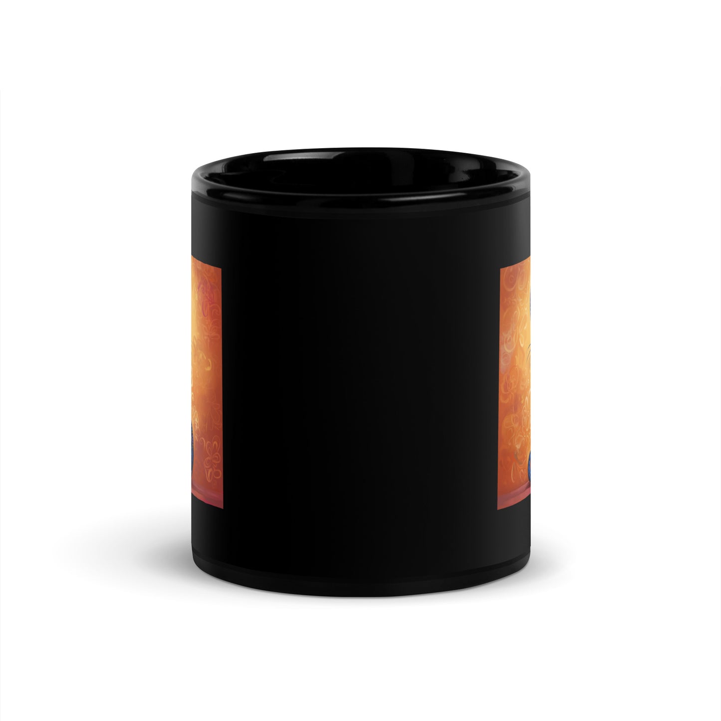 El Gato - Black Glossy Mug