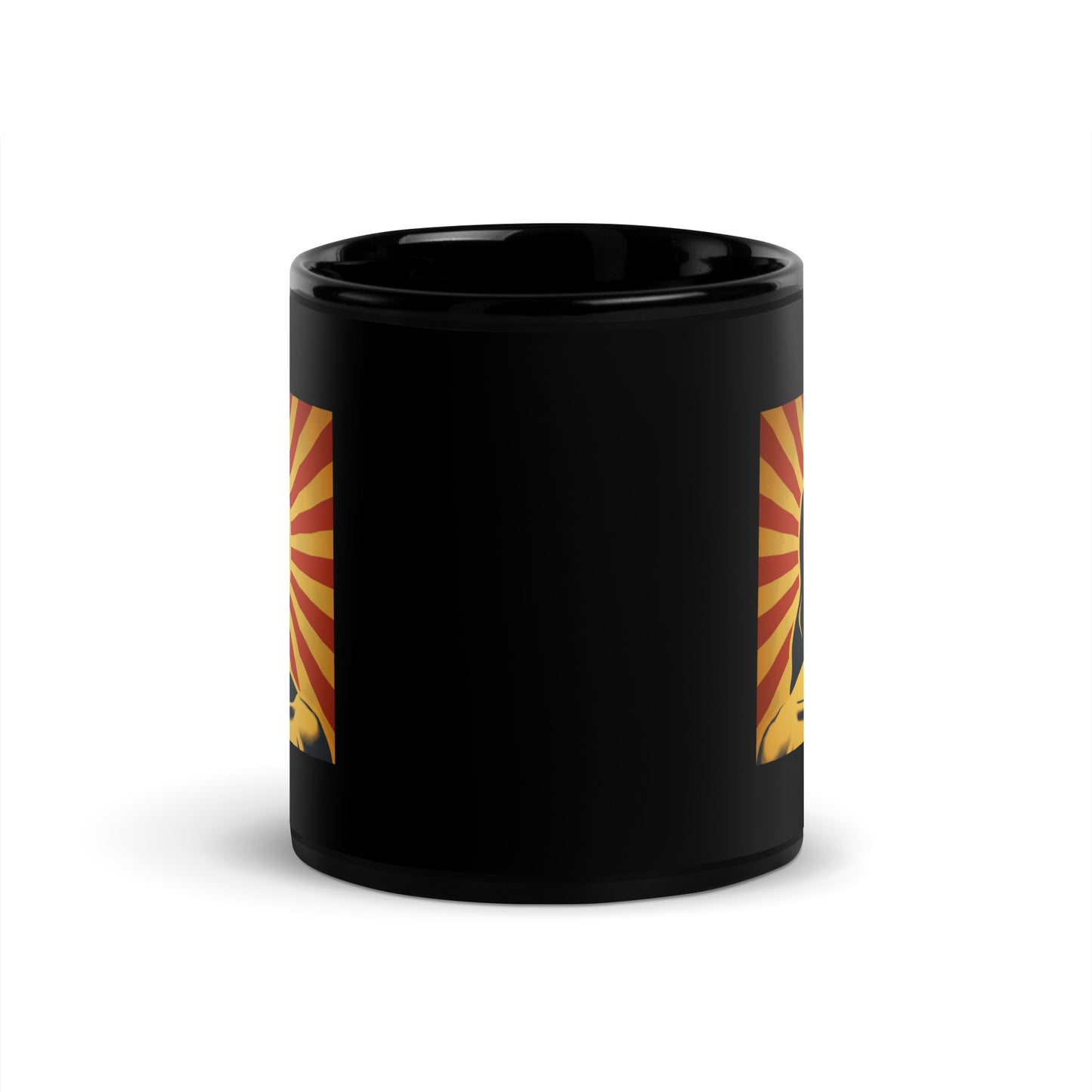 Luchadora - Black Glossy Mug