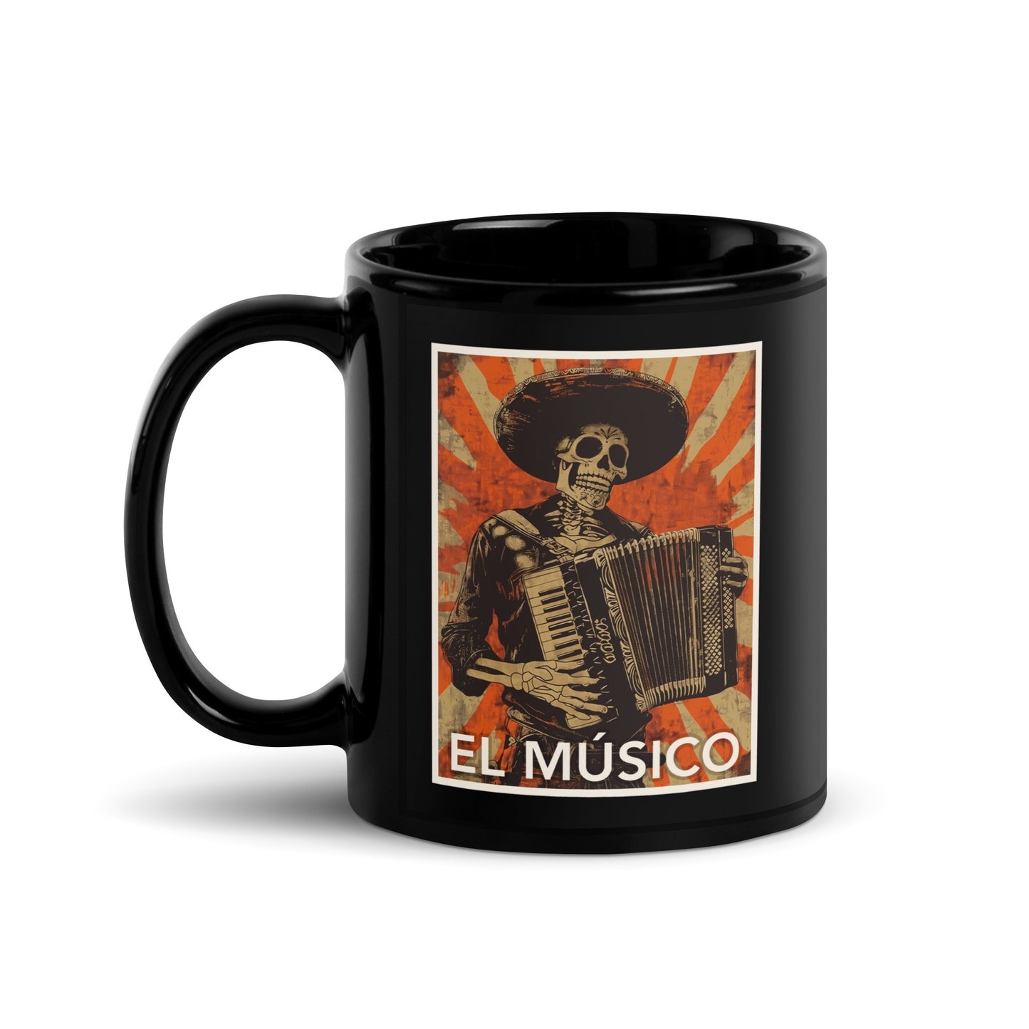 El Musico - Black Glossy Mug