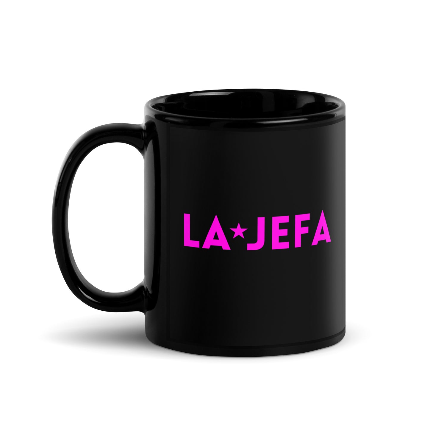 LA JEFA - Black Glossy Mug