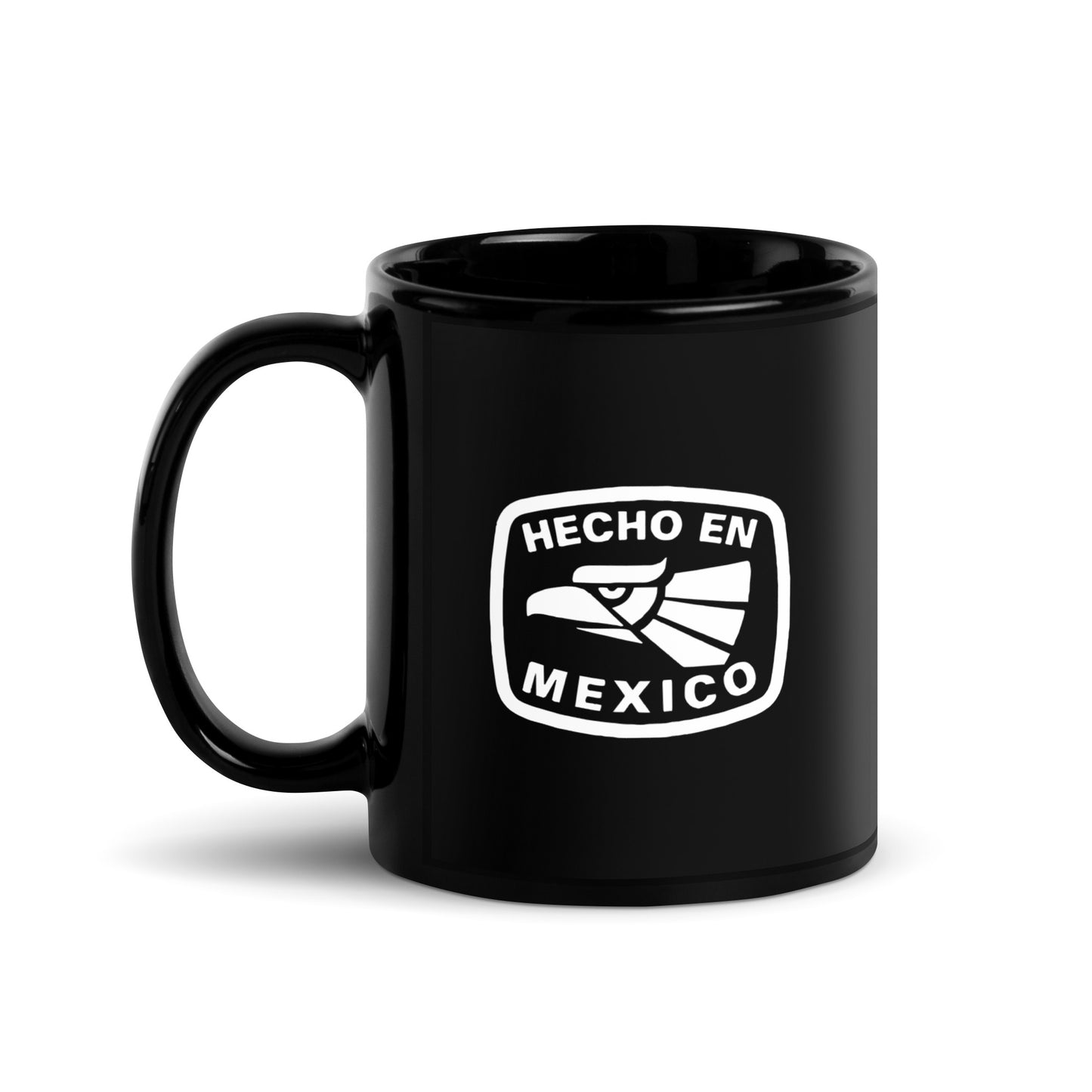 Hecho En Mexico - Black Glossy Mug