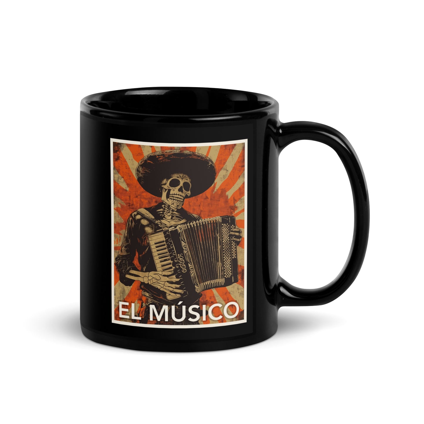 El Musico - Black Glossy Mug