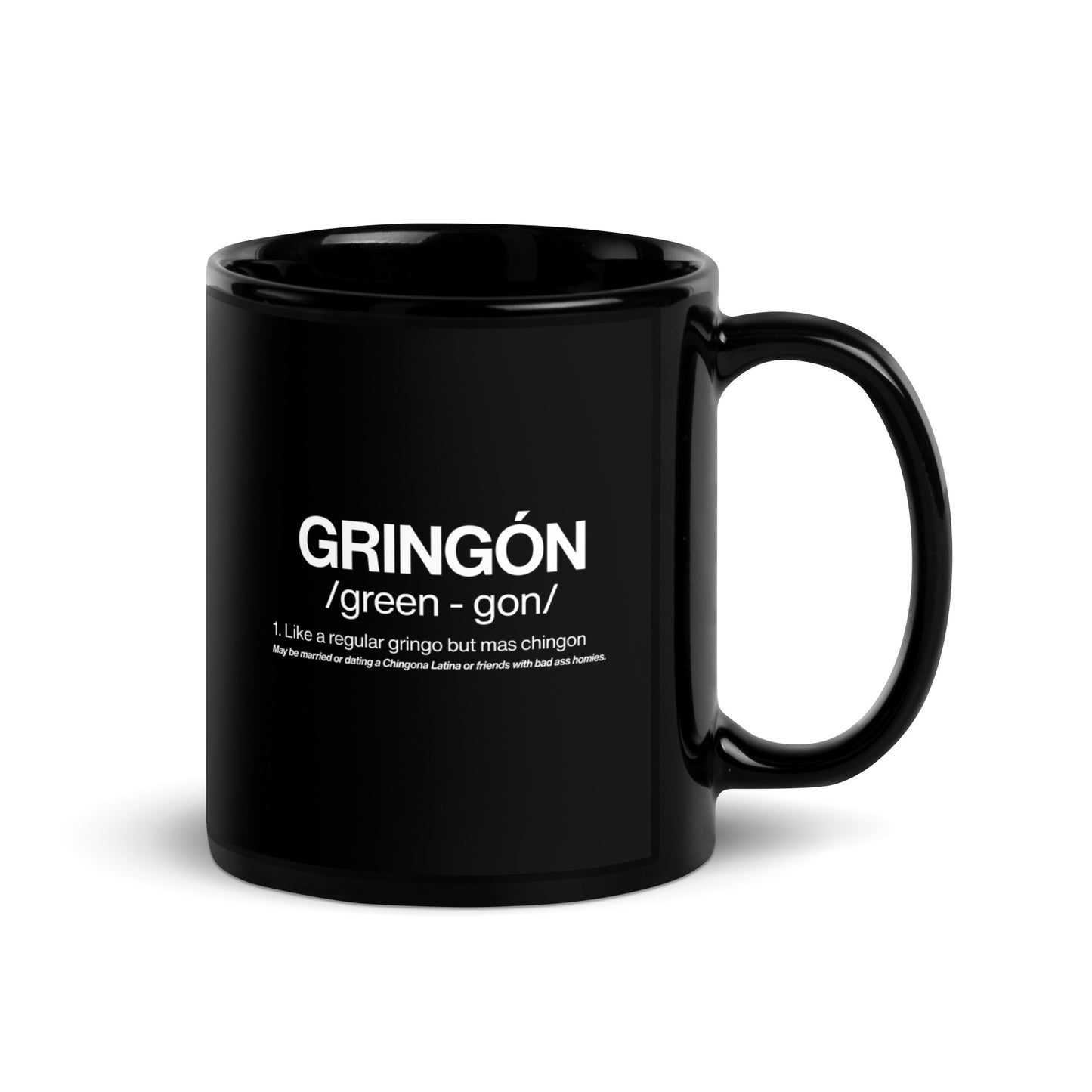 Black Glossy Mug