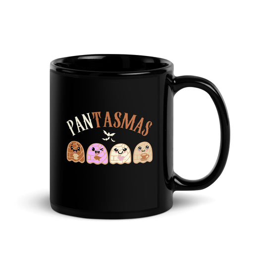 Pantasmas Halloween - Black Glossy Mug