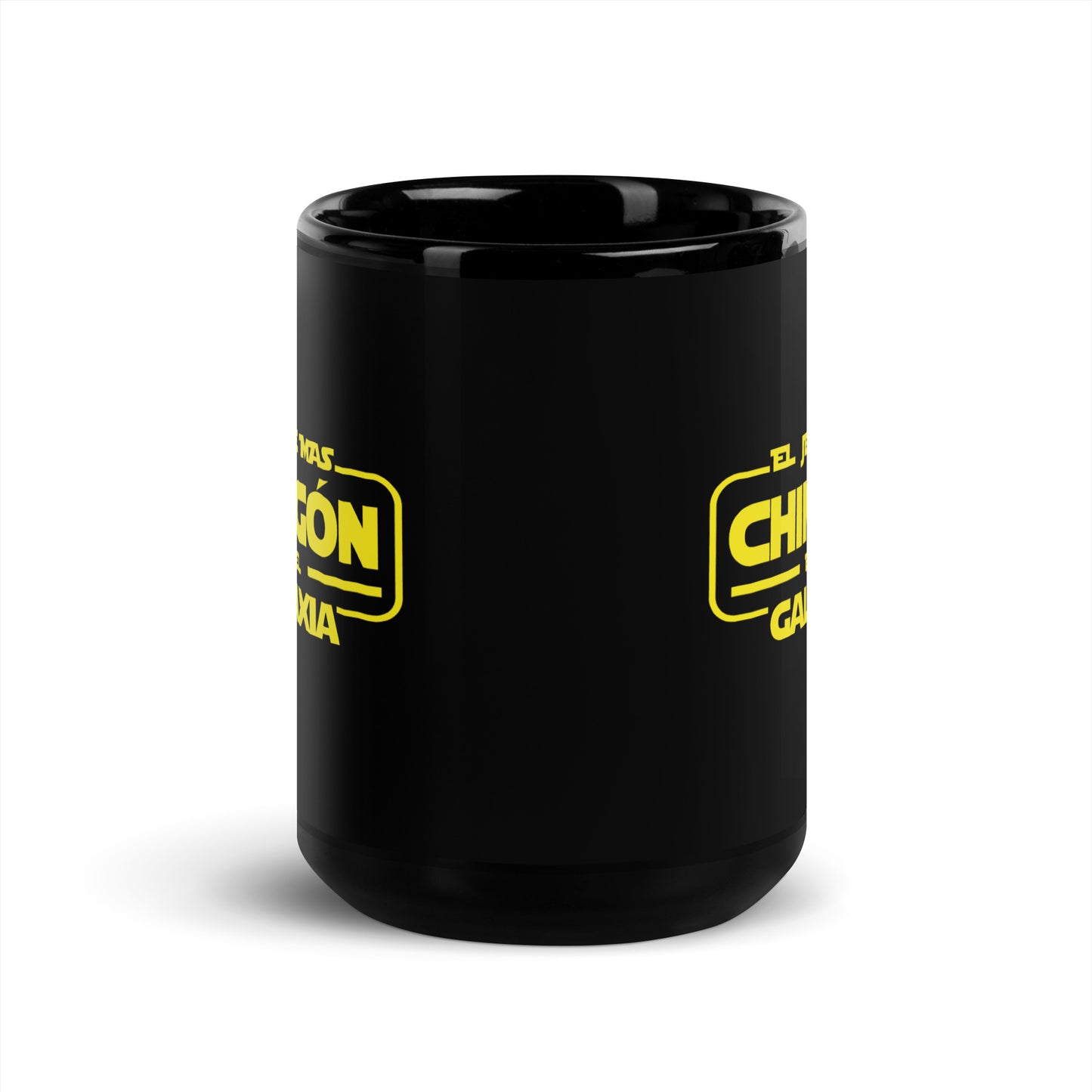 El Jefe Mas Chingon - Black Glossy Mug