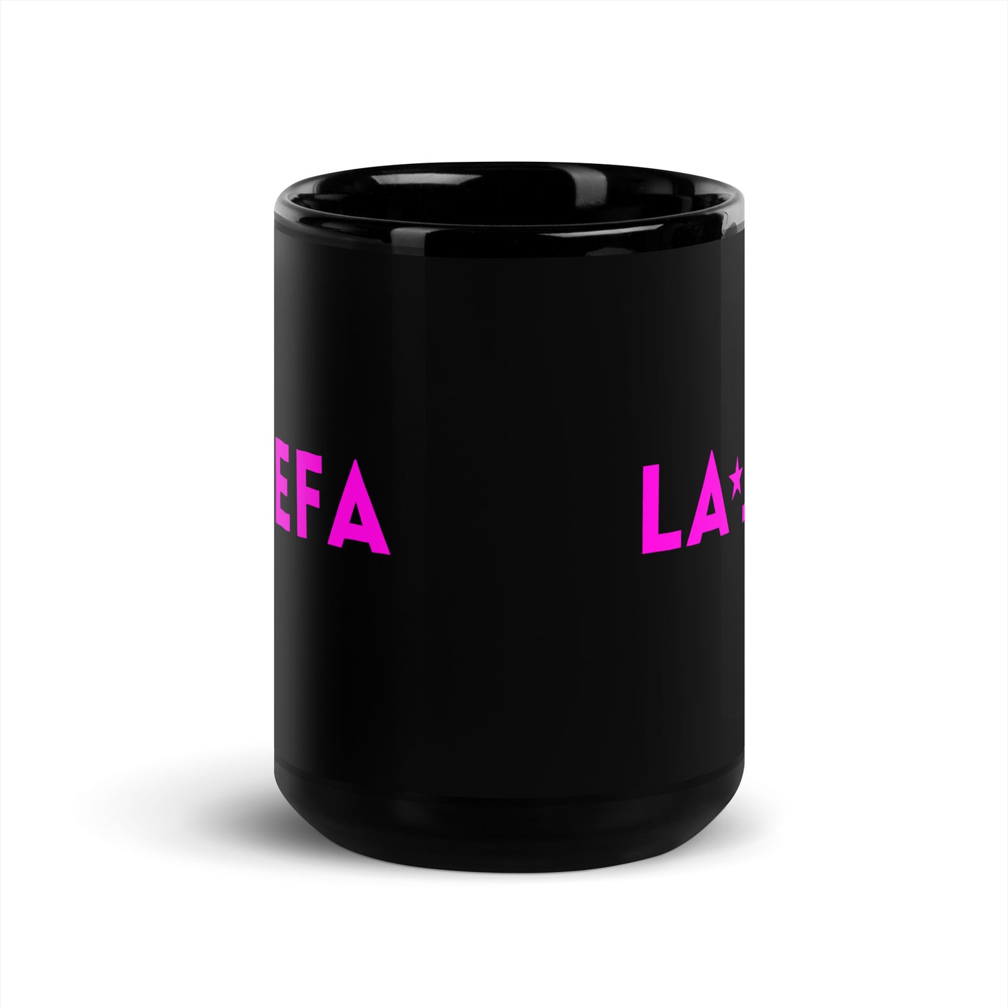 LA JEFA - Black Glossy Mug