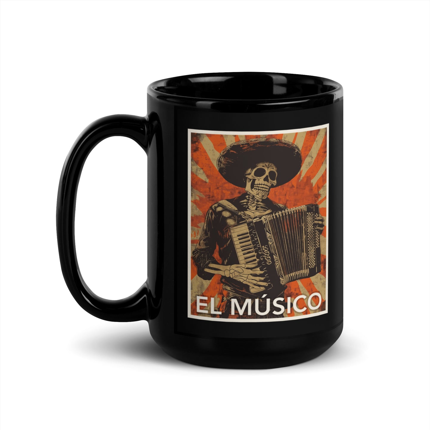 El Musico - Black Glossy Mug