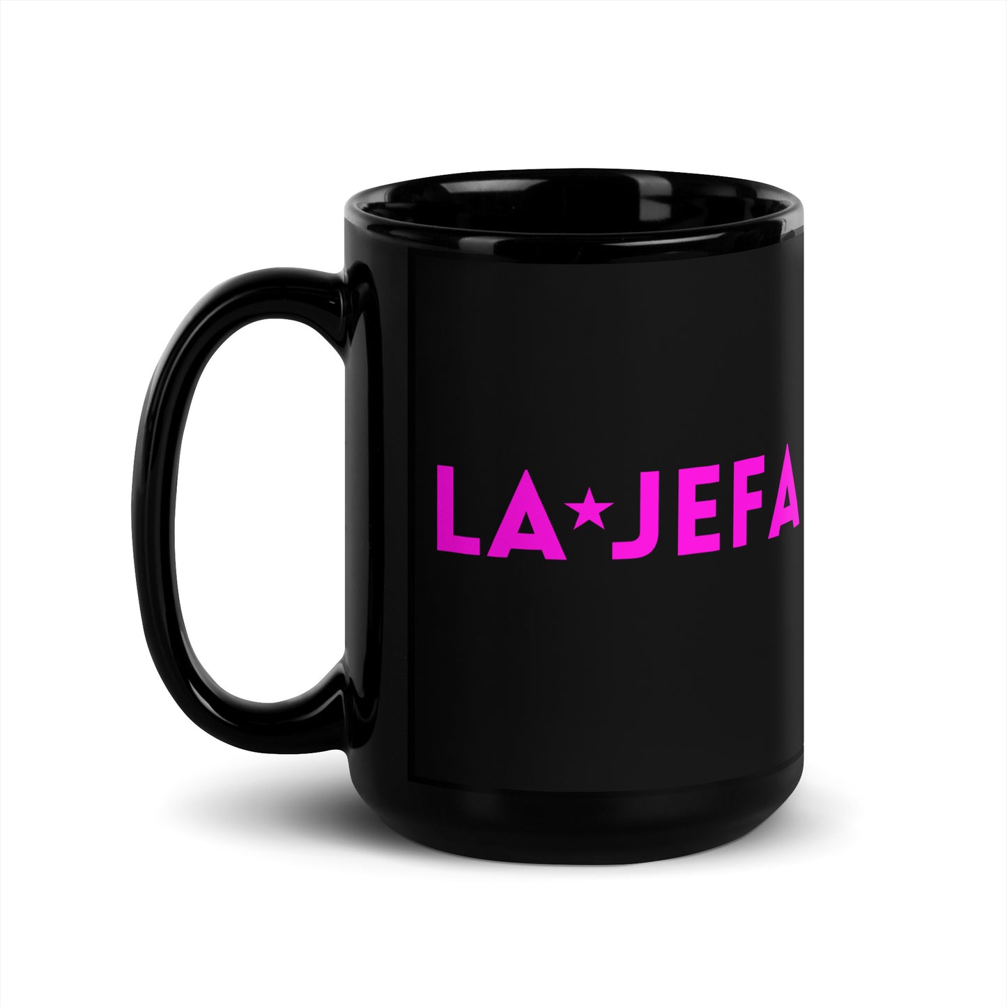 LA JEFA - Black Glossy Mug