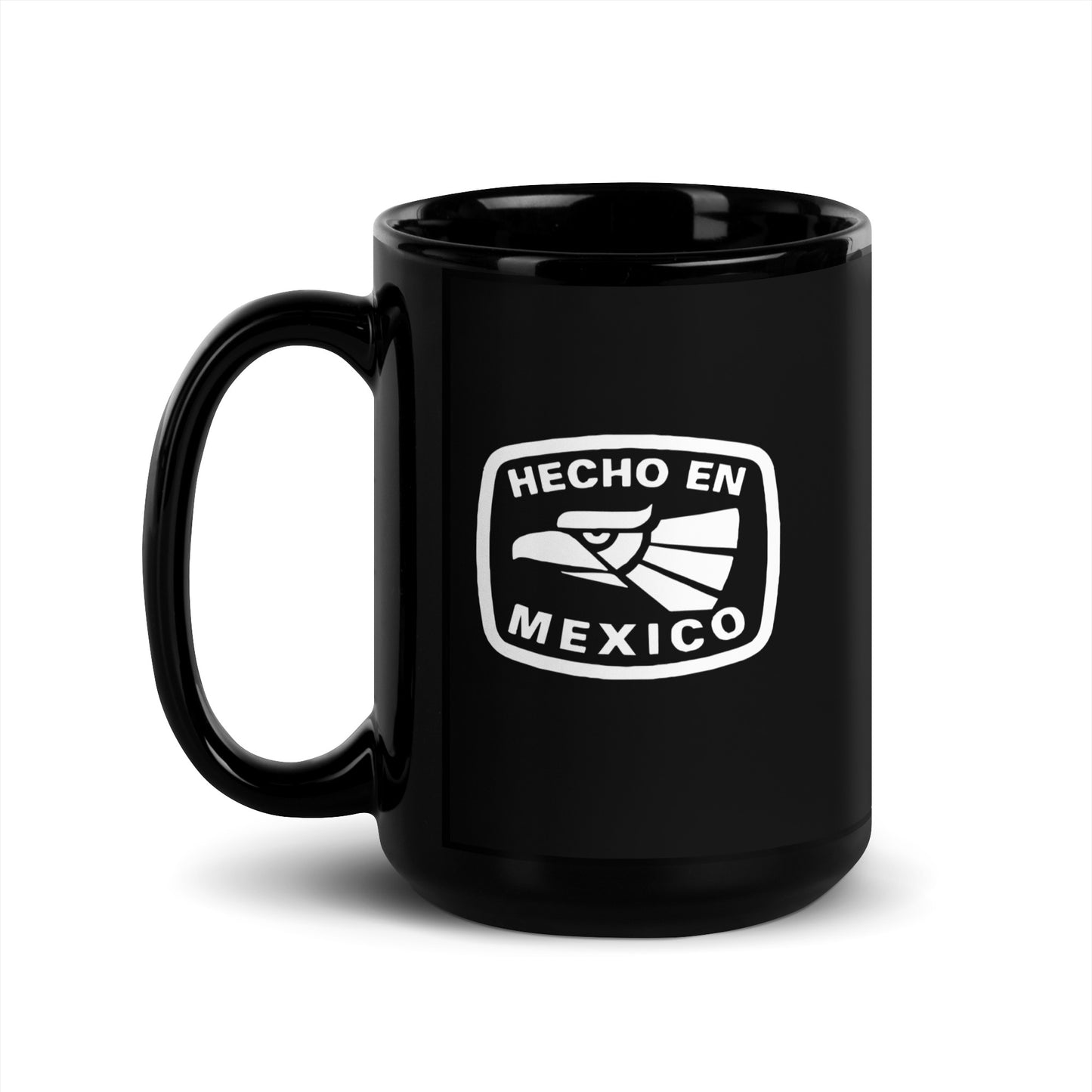 Hecho En Mexico - Black Glossy Mug