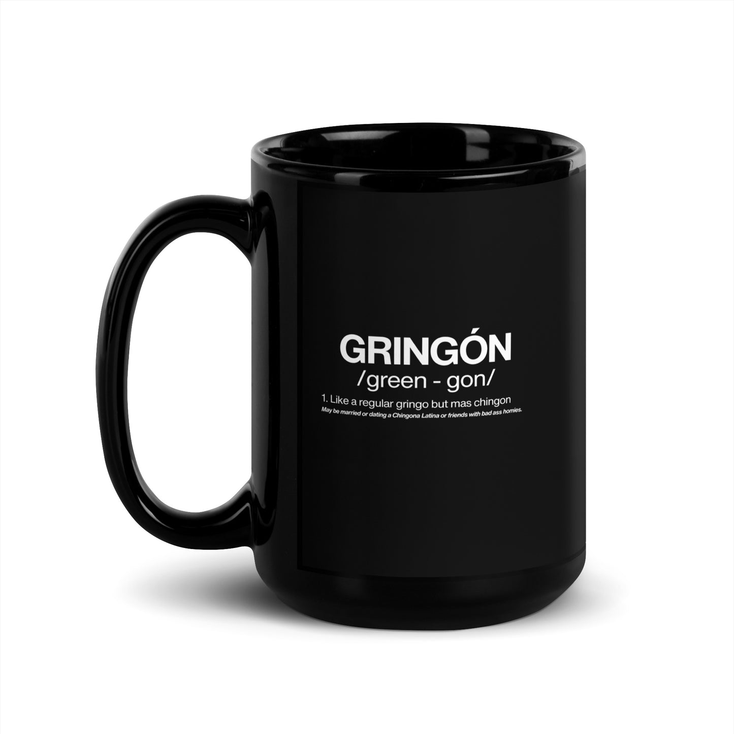 Black Glossy Mug