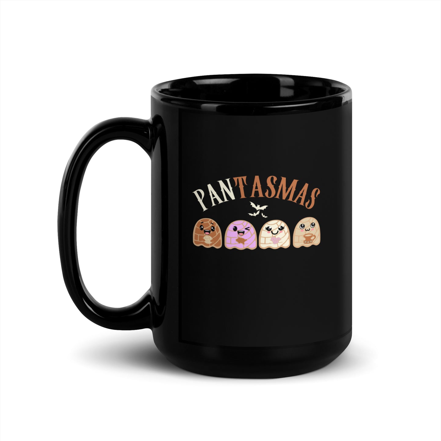 Pantasmas Halloween - Black Glossy Mug