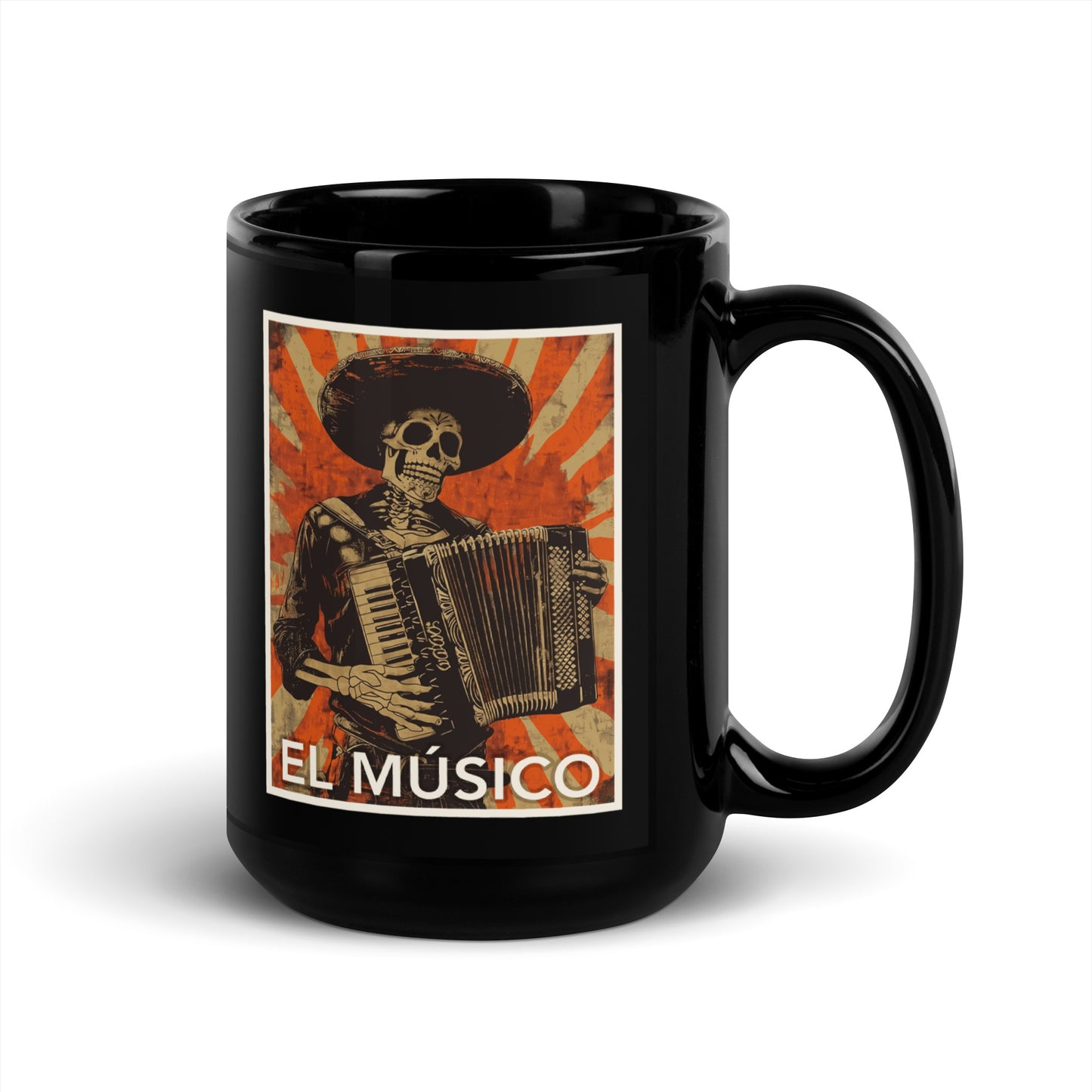 El Musico - Black Glossy Mug