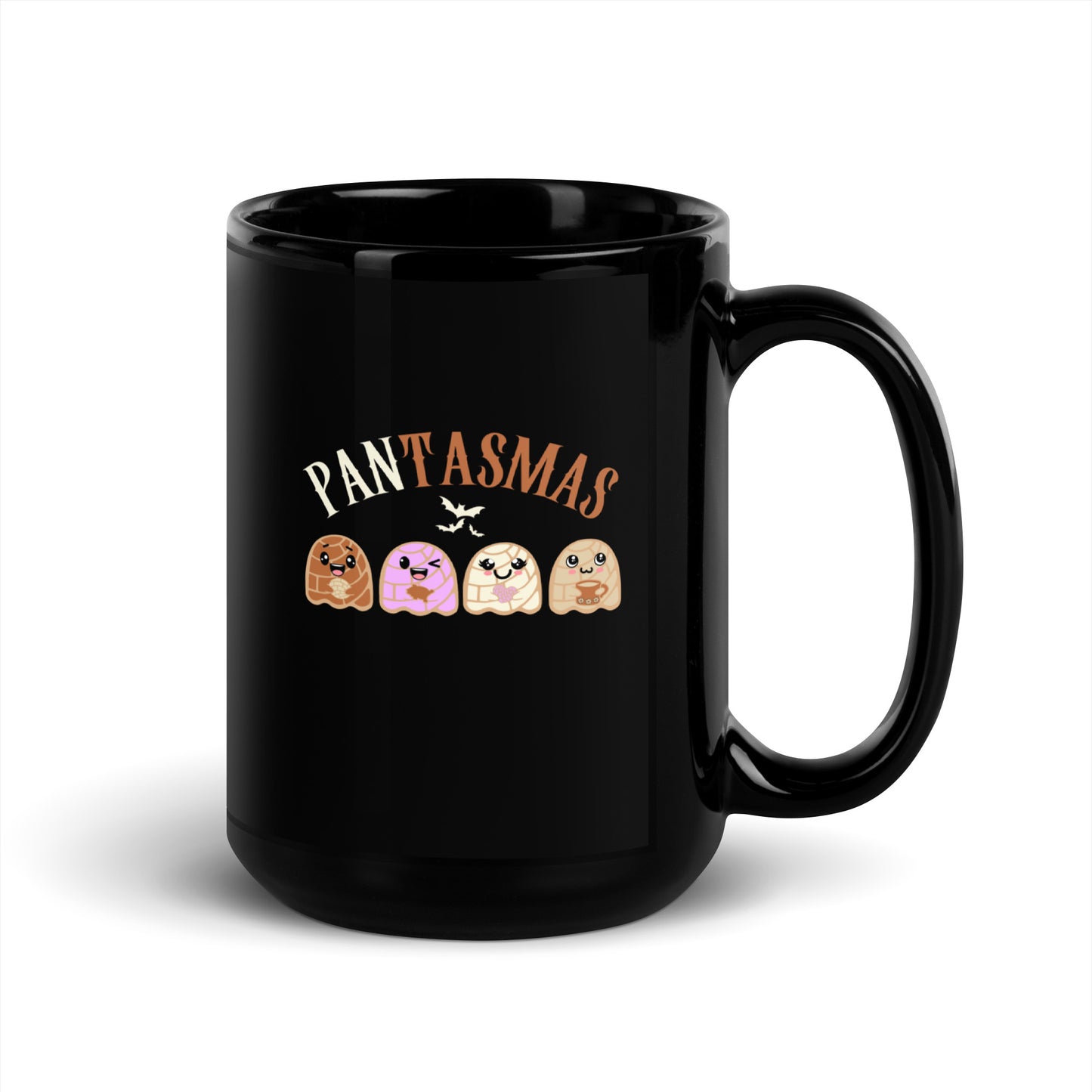 Pantasmas Halloween - Black Glossy Mug