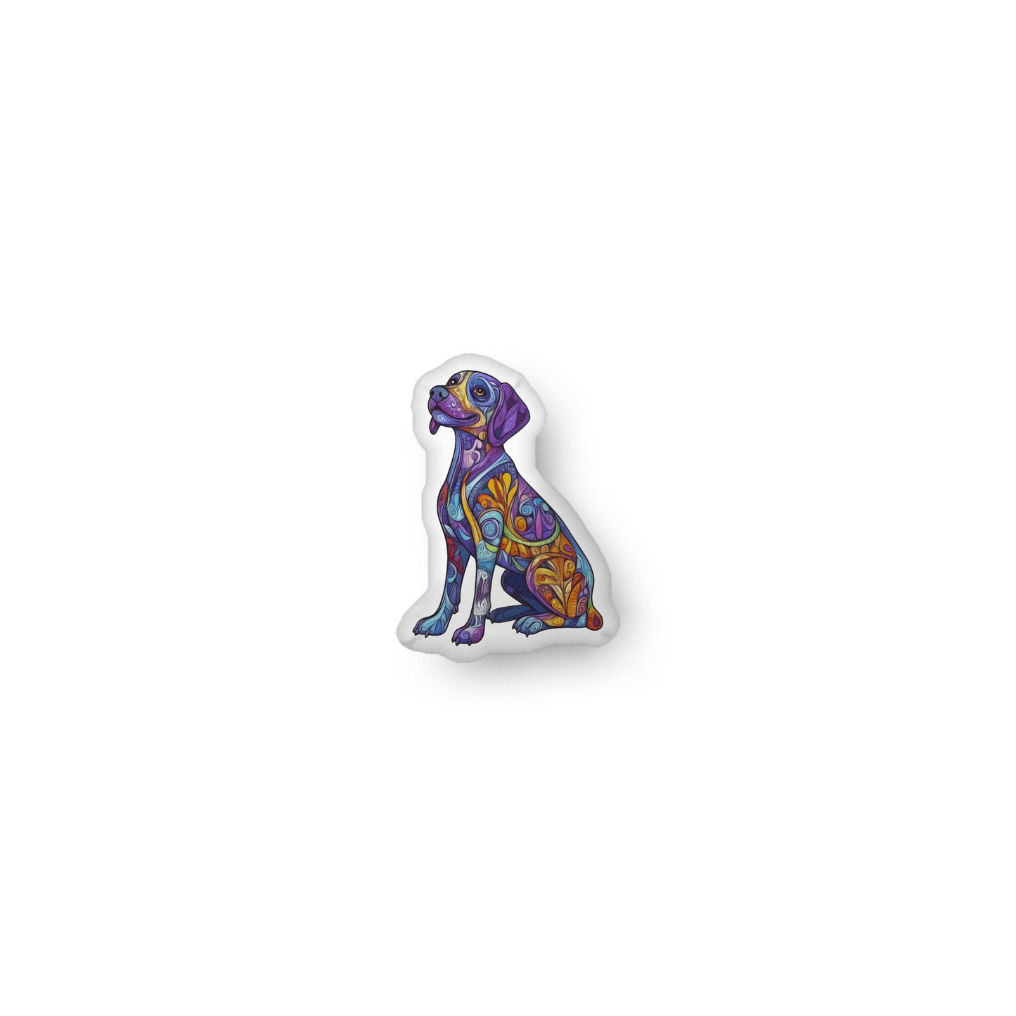 Labrador Retriever Alebrije Custom-shaped pillow