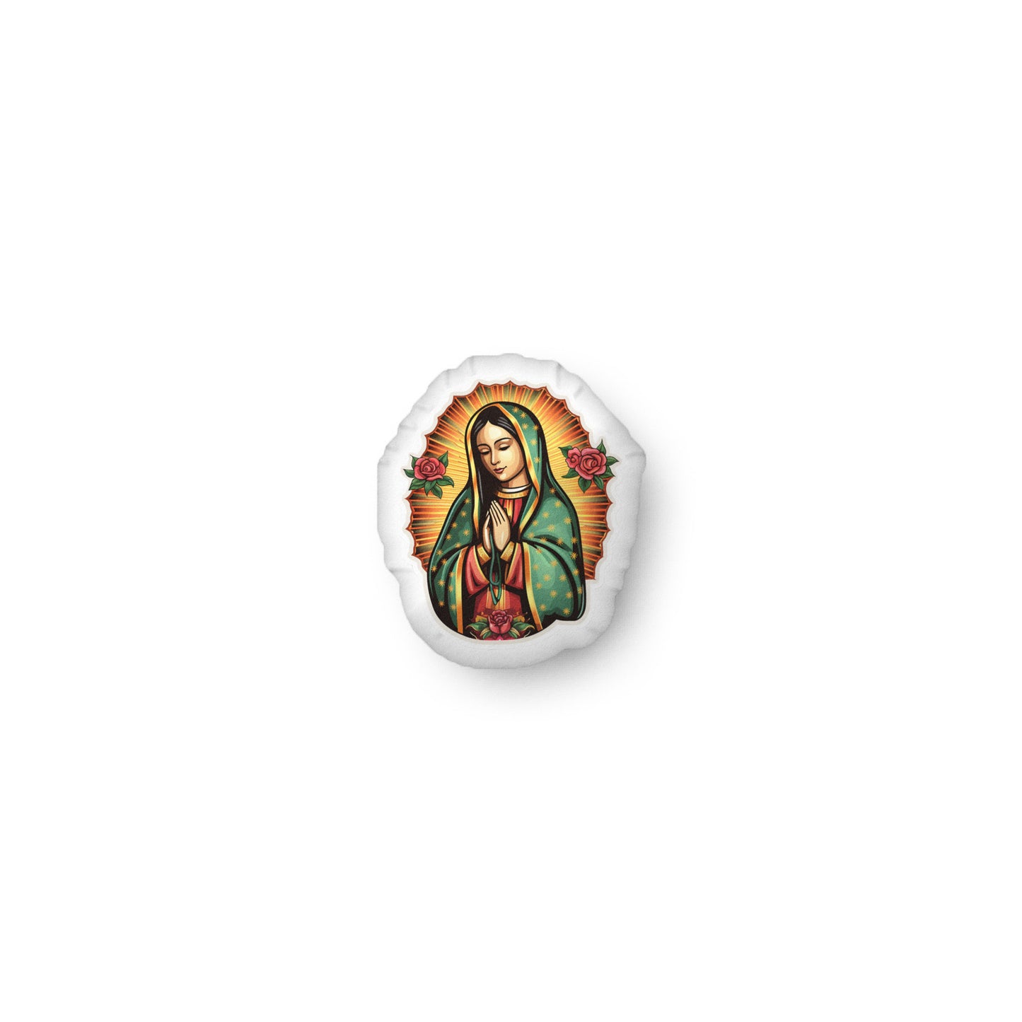 La Virgen Custom-shaped pillow