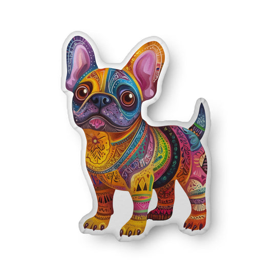 Frenchie Bulldog Alebrije Custom-shaped pillow