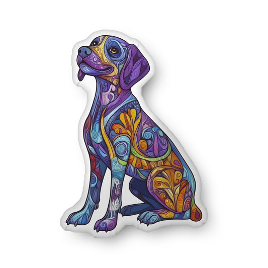 Labrador Retriever Alebrije Custom-shaped pillow