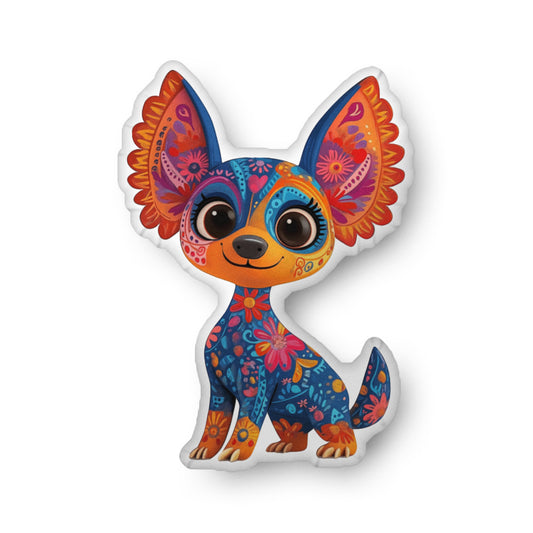 Chihuahua Alebrije Custom-shaped pillow