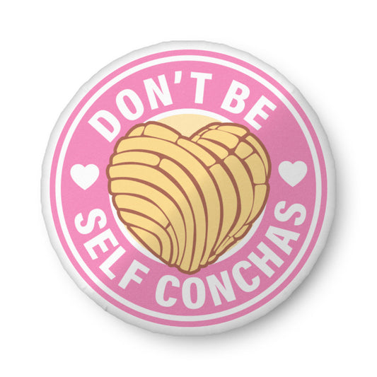 Don't Be Self Conchas Custom-shaped pillow