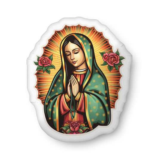 La Virgen Custom-shaped pillow