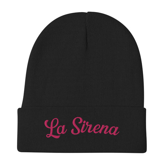 La Sirena - The Mermaid - Embroidered Beanie